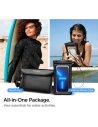 Wholesale Spigen A621 Universal Waterproof Case & Waist Bag Black - SPN2279BLK - {ean13} - Hurt
