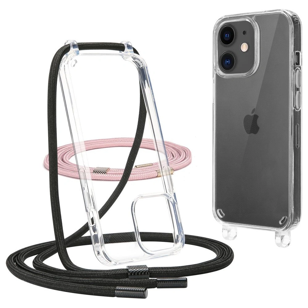 Hurtownia GSM - Etui Tech-Protect Flexair Chain Apple iPhone 11 Černá & Růžová - THP1197BLKPNK - {ean13} - Hurt