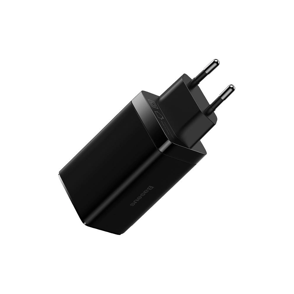 Hurtownia GSM - Ładowarka sieciowa Baseus GaN3 Pro 2xUSB-C + USB-A 65W (czarna) - BSU3480BLK - {ean13} - Hurt