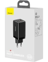 Hurtownia GSM - Ładowarka sieciowa Baseus GaN3 Pro 2xUSB-C + USB-A 65W (czarna) - BSU3480BLK - {ean13} - Hurt