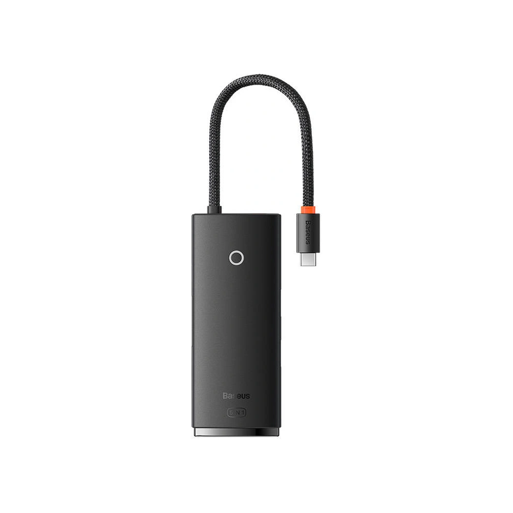 Hurtownia GSM - Hub 5v1 Baseus Lite Series USB-C - 3x USB 3.0 + USB-C + HDMI (černý) - BSU3481BLK - {ean13} - Hurt