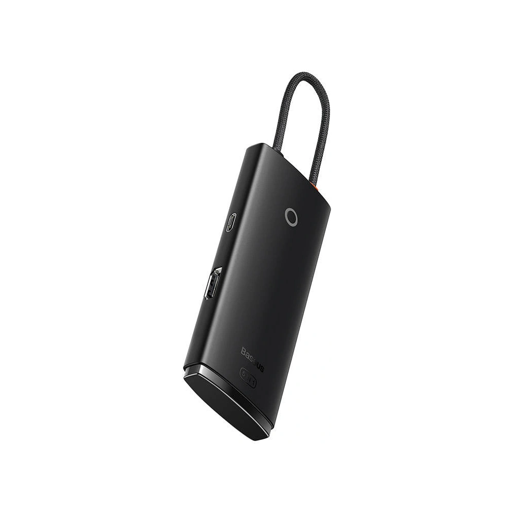 Hurtownia GSM - Hub 5w1 Baseus Lite Series USB-C - 3x USB 3.0 + USB-C + HDMI (czarny) - BSU3481BLK - {ean13} - Hurt