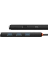 Hurtownia GSM - Hub 5v1 Baseus Lite Series USB-C - 3x USB 3.0 + USB-C + HDMI (černý) - BSU3481BLK - {ean13} - Hurt