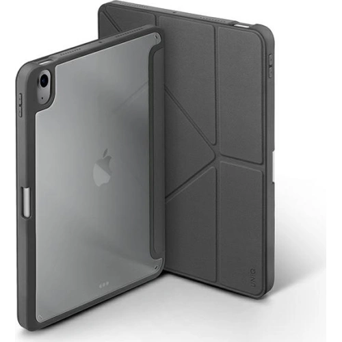 Etui UNIQ Moven Apple iPad Air 10.9 2020/2022 (4. i 5. generacji) / iPad Air 11 2024 (6. generacji) Antimicrobial szary/charcoal grey