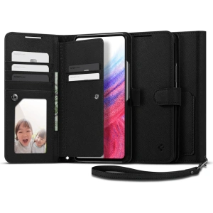 Hurtownia GSM - Etui Spigen Wallet S Plus Samsung Galaxy A53 5G Black - SPN2281BLK - {ean13} - Hurt