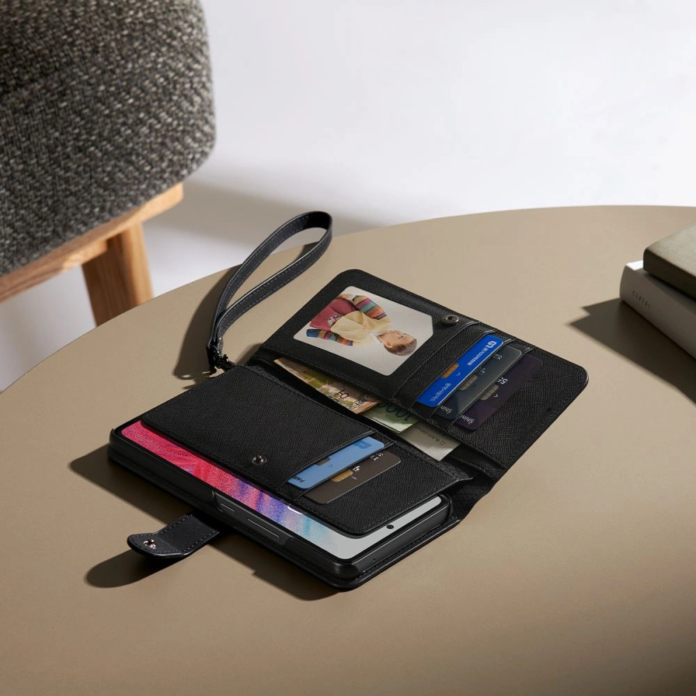 Hurtownia GSM - Etui Spigen Wallet S Plus Samsung Galaxy A53 5G Černé - SPN2281BLK - {ean13} - Hurt