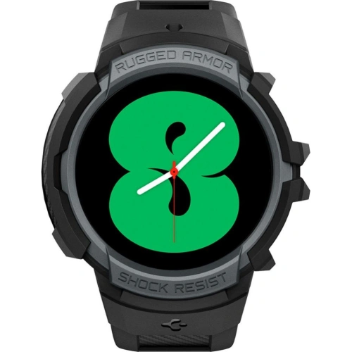 Pasek Spigen Rugged Armor Pro Samsung Galaxy Watch 4 44mm Charcoal Gray