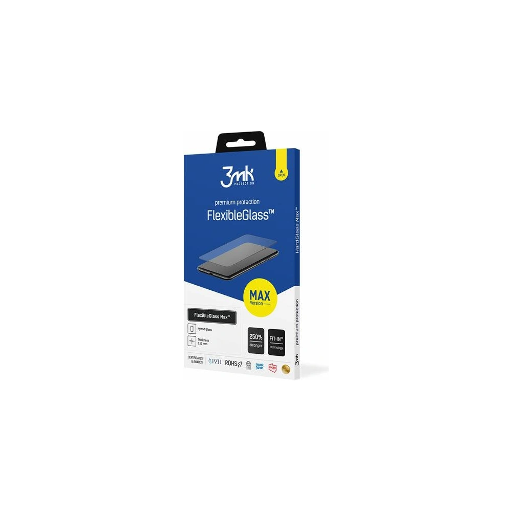 Hurtownia GSM - Szkło hybrydowe 3MK FlexibleGlass Max Apple iPhone 14 Pro czarne - 3MK3815BLK - {ean13} - Hurt