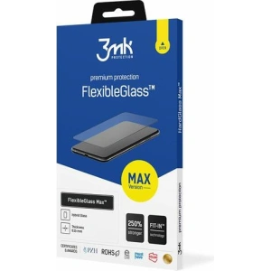 Hurtownia GSM - Szkło hybrydowe 3MK FlexibleGlass Max Apple iPhone 14 Pro Max czarne - 3MK3816BLK - {ean13} - Hurt