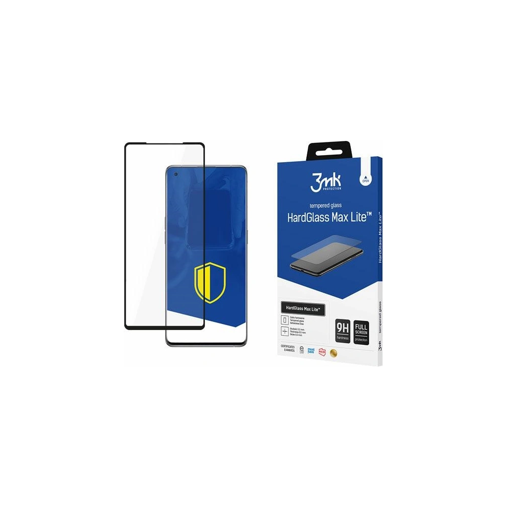Hurtownia GSM - Tvrzené sklo 3MK HardGlass Max Lite Oppo Find X5 černé - 3MK3847BLK - {ean13} - Hurt