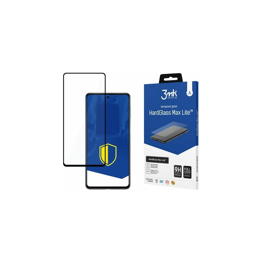Hurtownia GSM - Tvrdé sklo 3MK HardGlass Max Lite Samsung Galaxy M53 5G černé - 3MK3852BLK - {ean13} - Hurt