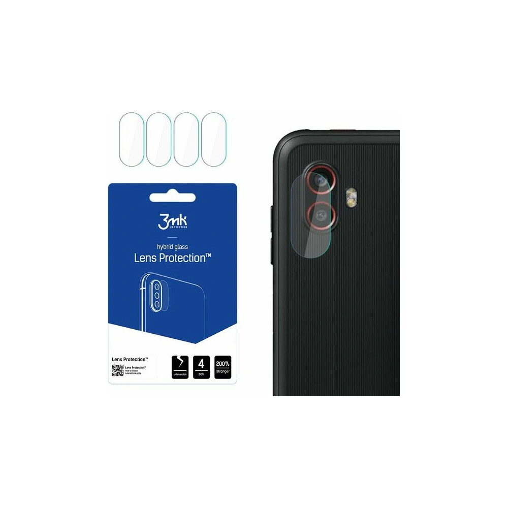 Hurtownia GSM - Hybridní sklo na objektiv fotoaparátu 3MK Lens Protection Samsung Galaxy XCover 6 Pro [4 PACK] - 3MK3859 - {ean13} - Hurt