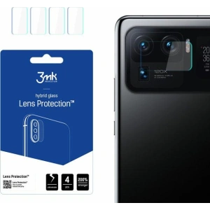 Hurtownia GSM - Szkło hybrydowe na obiektyw aparatu 3MK Lens Protection Xiaomi Mi 11 Ultra 5G [4 PACK] - 3MK3860 - {ean13} - Hurt