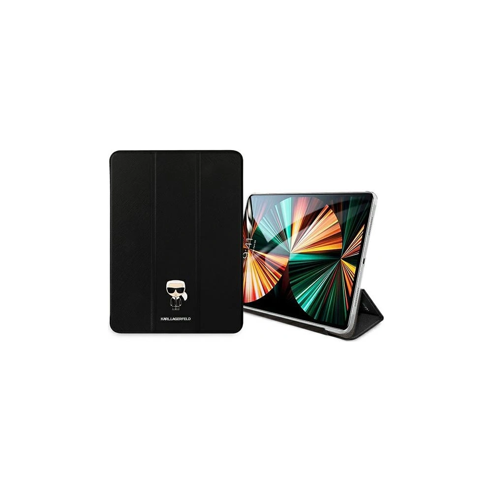 Hurtownia GSM - Etui Karl Lagerfeld KLFC11OKMK Apple iPad Pro 11 2021 (3. generace) Book Cover černý/black Saffiano Karl Iconic - KLD975BLK - {ean13} - Hurt