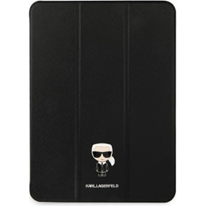 Hurtownia GSM - Etui Karl Lagerfeld KLFC12OKMK Apple iPad Pro 12.9 2021 (5. generacji) Book Cover czarny/black Saffiano Karl Iconic - KLD976BLK - {ean13} - Hurt