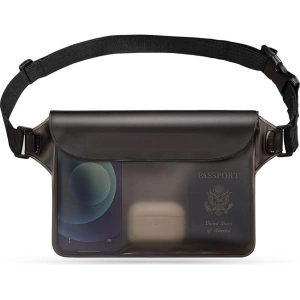 Tech-Protect Universal Waterproof Pouch Grey/Clear