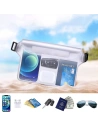 Wholesale Tech-Protect Universal Waterproof Pouch Grey/Clear - THP1208GRYCL - {ean13} - Hurt