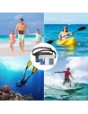 Hurtownia GSM - Sáček vodotěsný Tech-Protect Univerzální vodotěsný obal Šedý/Průhledný - THP1208GRYCL - {ean13} - Hurt