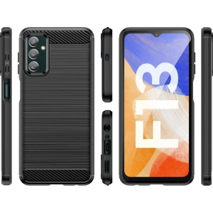 Etui Tech-Protect TPUCarbon Samsung Galaxy M13 Black