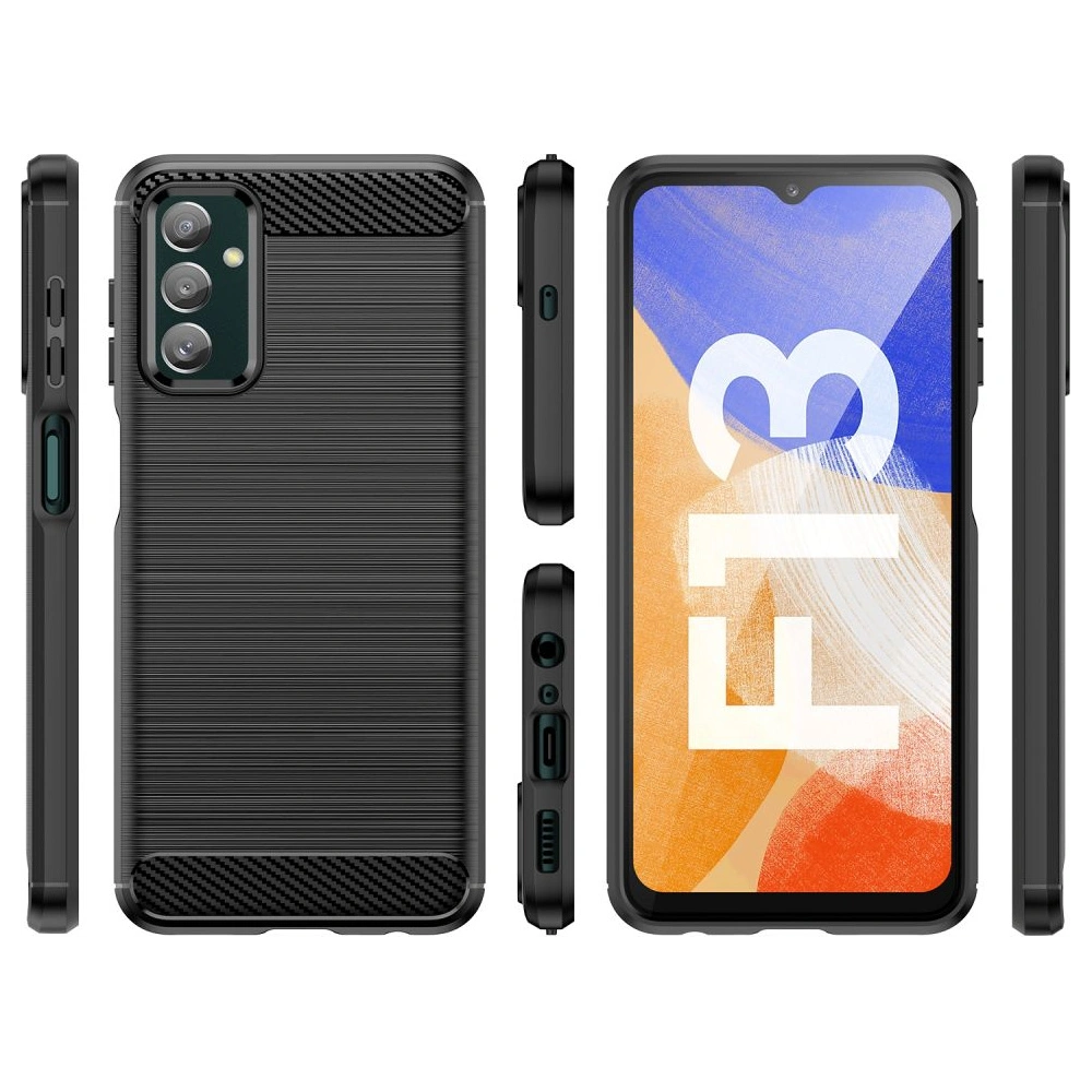 Hurtownia GSM - Etui Tech-Protect TPUCarbon Samsung Galaxy M13 Black - THP1209BLK - {ean13} - Hurt
