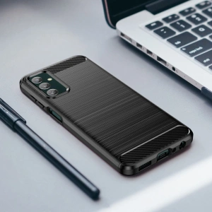Etui Tech-Protect TPUCarbon Samsung Galaxy M13 Black