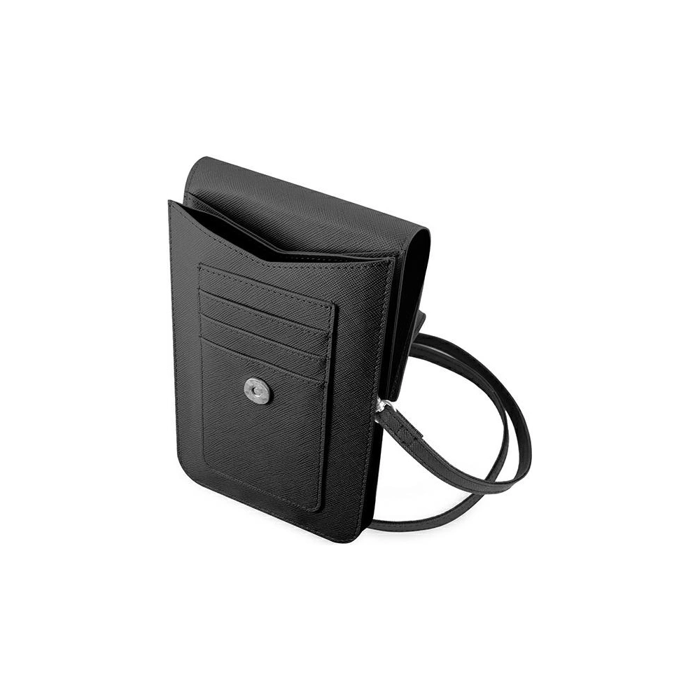 Hurtownia GSM - Torebka Guess GUWBSATMBK czarny/black Saffiano Triangle - GUE1858BLK - {ean13} - Hurt