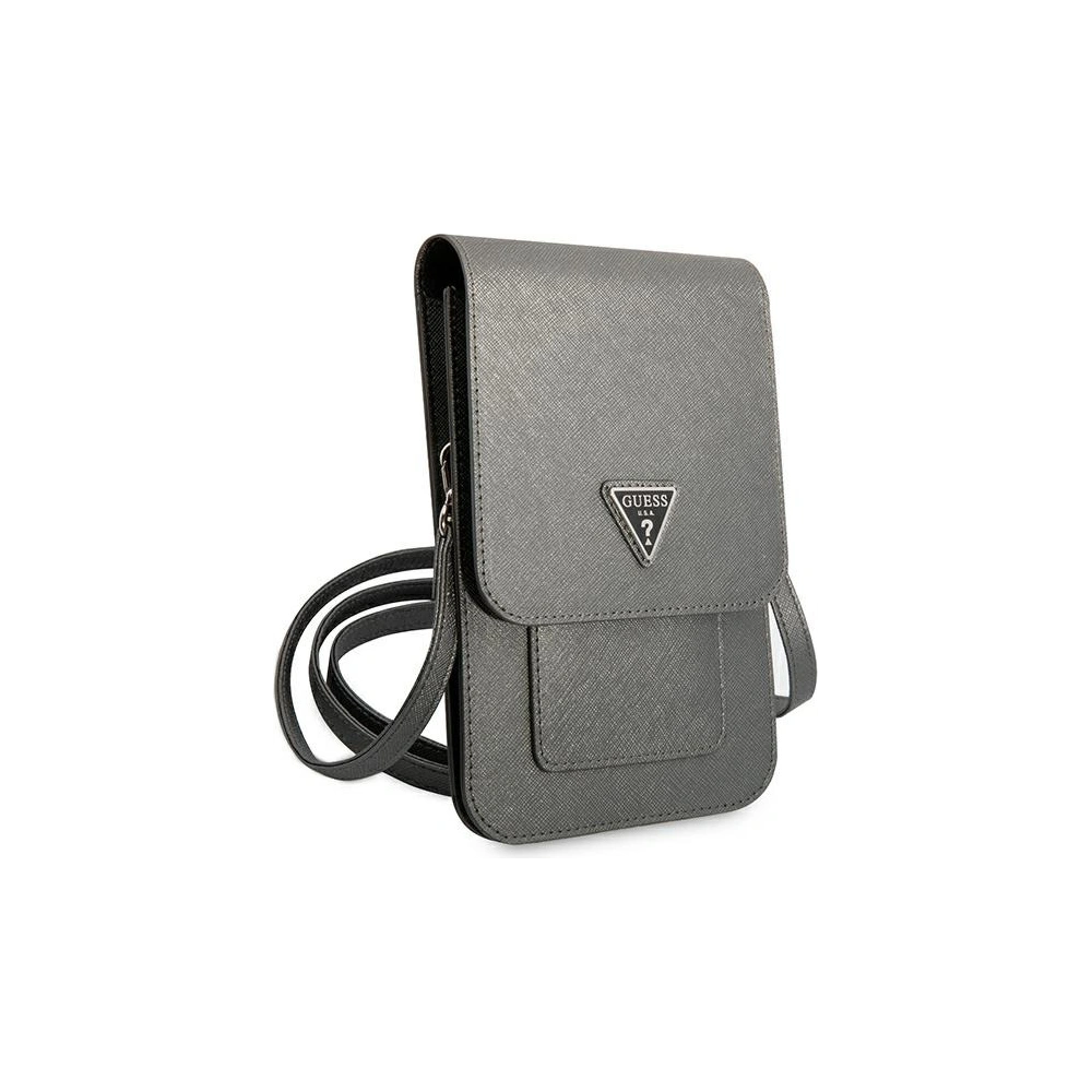 Hurtownia GSM - Torebka Guess GUWBSATMGR šedá/grey Saffiano Triangle - GUE1859GRY - {ean13} - Hurt