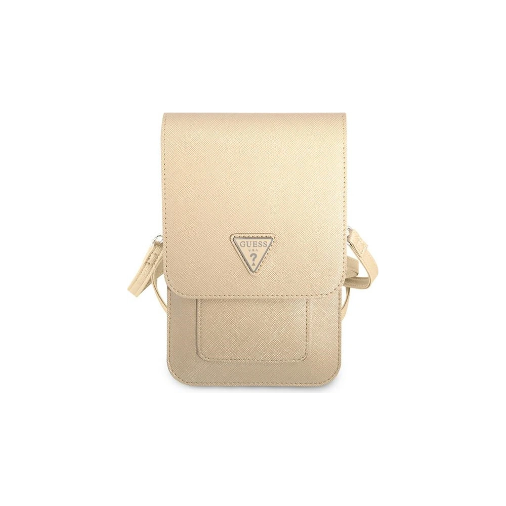 Hurtownia GSM - Torebka Guess GUWBSATMLG béžová/beige Saffiano Triangle - GUE1860BEI - {ean13} - Hurt