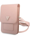 Hurtownia GSM - Torebka Guess GUWBSATMPI różowy/pink Saffiano Triangle - GUE1861PNK - {ean13} - Hurt