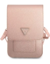 Hurtownia GSM - Torebka Guess GUWBSATMPI różowy/pink Saffiano Triangle - GUE1861PNK - {ean13} - Hurt