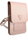 Hurtownia GSM - Torebka Guess GUWBSATMPI růžová/pink Saffiano Triangle - GUE1861PNK - {ean13} - Hurt
