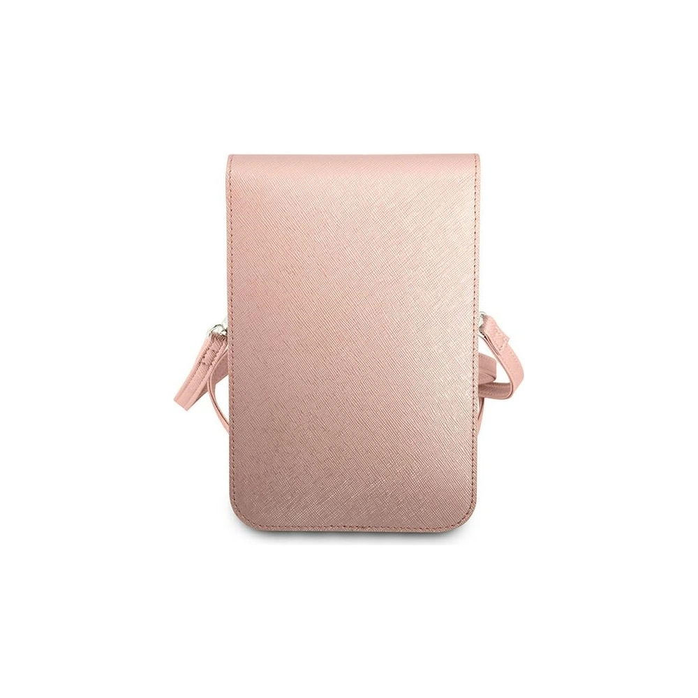 Hurtownia GSM - Torebka Guess GUWBSATMPI růžová/pink Saffiano Triangle - GUE1861PNK - {ean13} - Hurt
