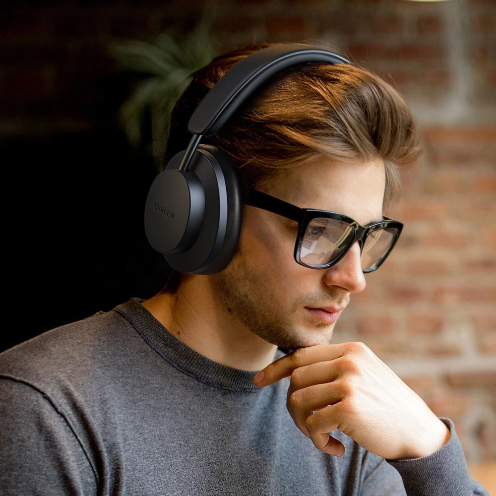 Bezdrátová sluchátka UGREEN HP106 HiTune Max3 Bluetooth ANC černá