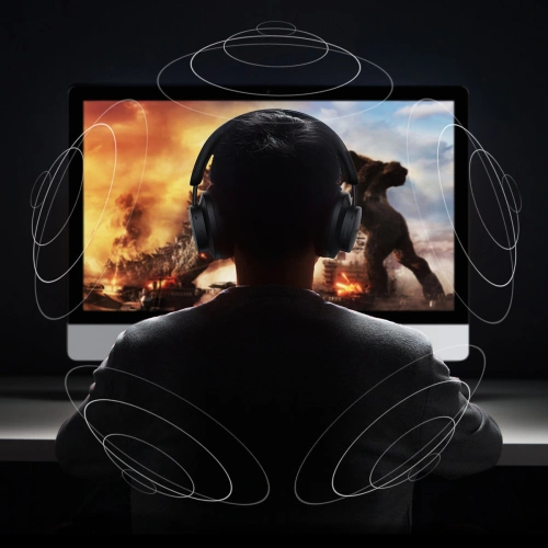 Słuchawki bezprzewodowe UGREEN HP106 HiTune Max3 Bluetooth ANC czarny