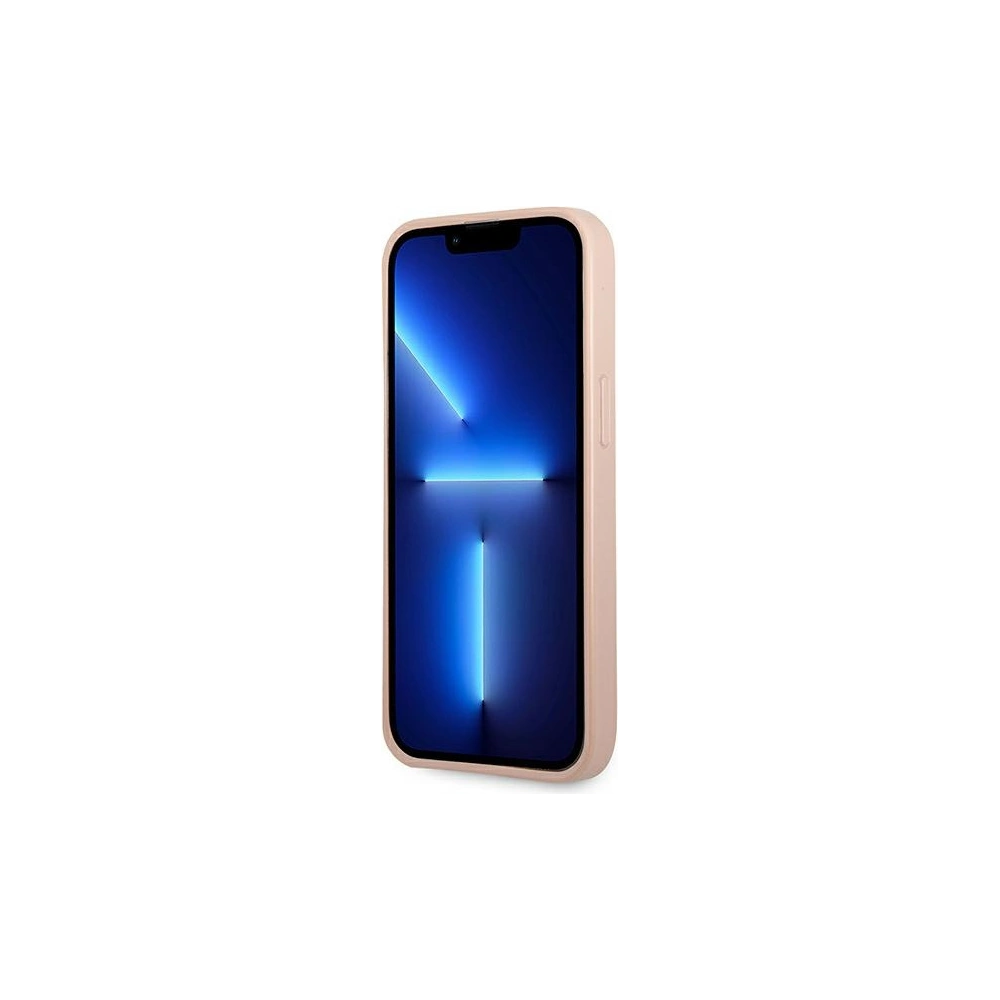 Hurtownia GSM - Etui Guess GUHCP13LPSATPP Apple iPhone 13 Pro różowy/pink hardcase SaffianoTriangle Logo Cardslot - GUE1864PNK - {ean13} - Hurt