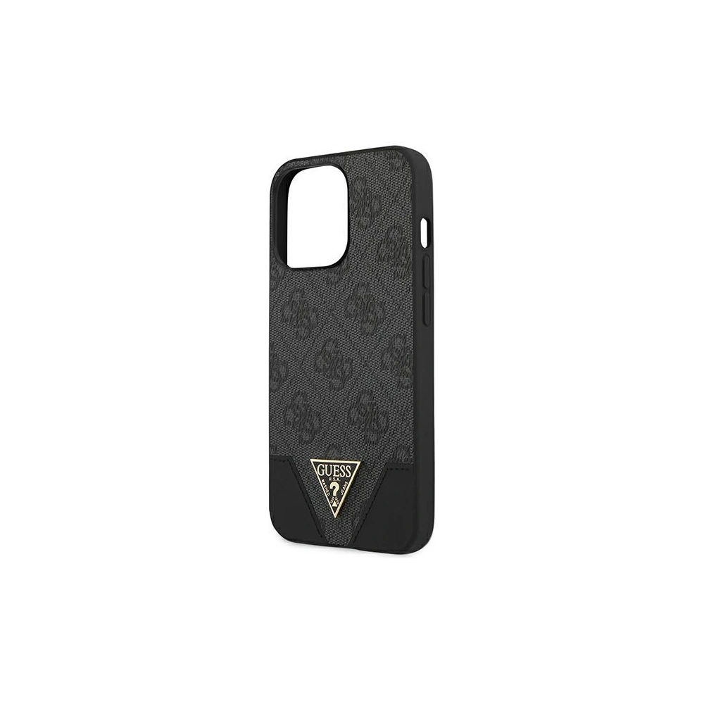Hurtownia GSM - Etui Guess GUHCP13LPU4GHBK Apple iPhone 13 Pro szary/grey hardcase 4G Triangle Collection - GUE1865GRY - {ean13} - Hurt