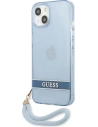 Hurtownia GSM - Etui Guess GUHCP13MHTSGSB Apple iPhone 13 niebieski/blue hardcase Translucent Stap - GUE1866BLU - {ean13} - Hurt