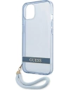 Hurtownia GSM - Etui Guess GUHCP13MHTSGSB Apple iPhone 13 niebieski/blue hardcase Translucent Stap - GUE1866BLU - {ean13} - Hurt