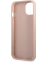Wholesale Guess GUHCP13MPSATPP Apple iPhone 13 pink hardcase SaffianoTriangle Logo Cardslot - GUE1868PNK - {ean13} - Hurt