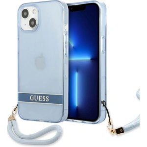 Hurtownia GSM - Etui Guess GUHCP13SHTSGSB Apple iPhone 13 mini niebieski/blue hardcase Translucent Stap - GUE1869BLU - {ean13} - Hurt