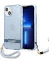 Etui Guess GUHCP13SHTSGSB Apple iPhone 13 mini niebieski/blue hardcase Translucent Stap