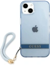 Hurtownia GSM - Etui Guess GUHCP13SHTSGSB Apple iPhone 13 mini modrý/blue hardcase Translucent Stap - GUE1869BLU - {ean13} - Hurt