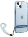 Hurtownia GSM - Etui Guess GUHCP13SHTSGSB Apple iPhone 13 mini niebieski/blue hardcase Translucent Stap - GUE1869BLU - {ean13} - Hurt