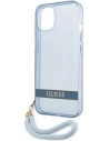 Hurtownia GSM - Etui Guess GUHCP13SHTSGSB Apple iPhone 13 mini modrý/blue hardcase Translucent Stap - GUE1869BLU - {ean13} - Hurt