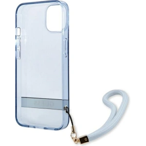 Hurtownia GSM - Etui Guess GUHCP13SHTSGSB Apple iPhone 13 mini niebieski/blue hardcase Translucent Stap - GUE1869BLU - {ean13} - Hurt