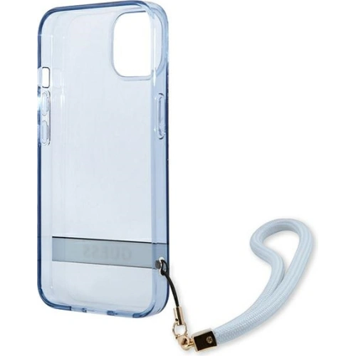 Etui Guess GUHCP13SHTSGSB Apple iPhone 13 mini niebieski/blue hardcase Translucent Stap
