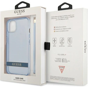 Hurtownia GSM - Etui Guess GUHCP13SHTSGSB Apple iPhone 13 mini niebieski/blue hardcase Translucent Stap - GUE1869BLU - {ean13} - Hurt