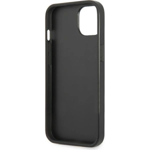 Hurtownia GSM - Etui Guess GUHCP13SPSATPK Apple iPhone 13 mini czarny/black hardcase SaffianoTriangle Logo Cardslot - GUE1870BLK - {ean13} - Hurt