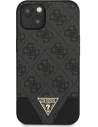 Wholesale Guess GUHCP13SPU4GHBK Apple iPhone 13 mini grey hardcase 4G Triangle Collection - GUE1872GRY - {ean13} - Hurt