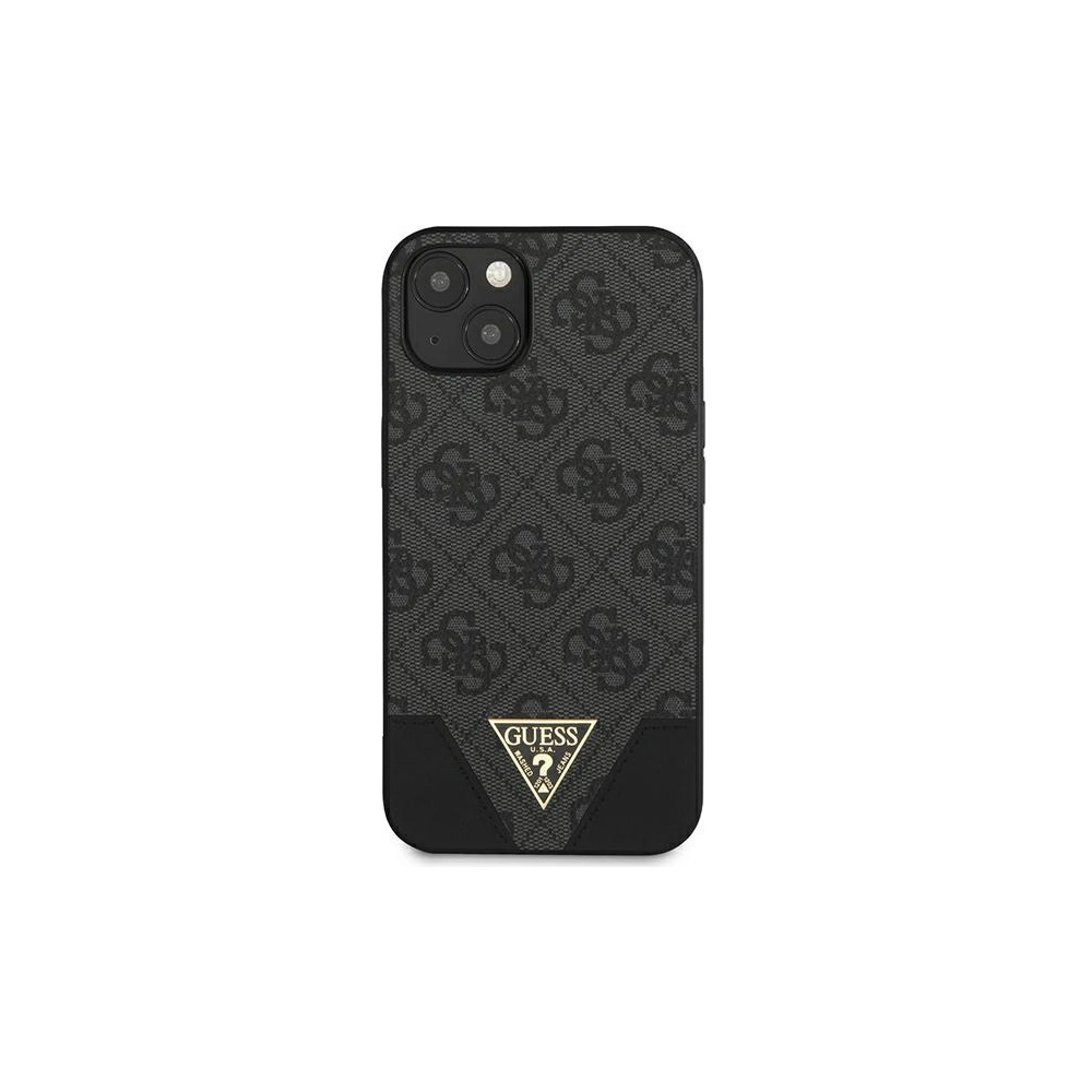 Hurtownia GSM - Etui Guess GUHCP13SPU4GHBK Apple iPhone 13 mini šedý/grey hardcase 4G Triangle Collection - GUE1872GRY - {ean13} - Hurt
